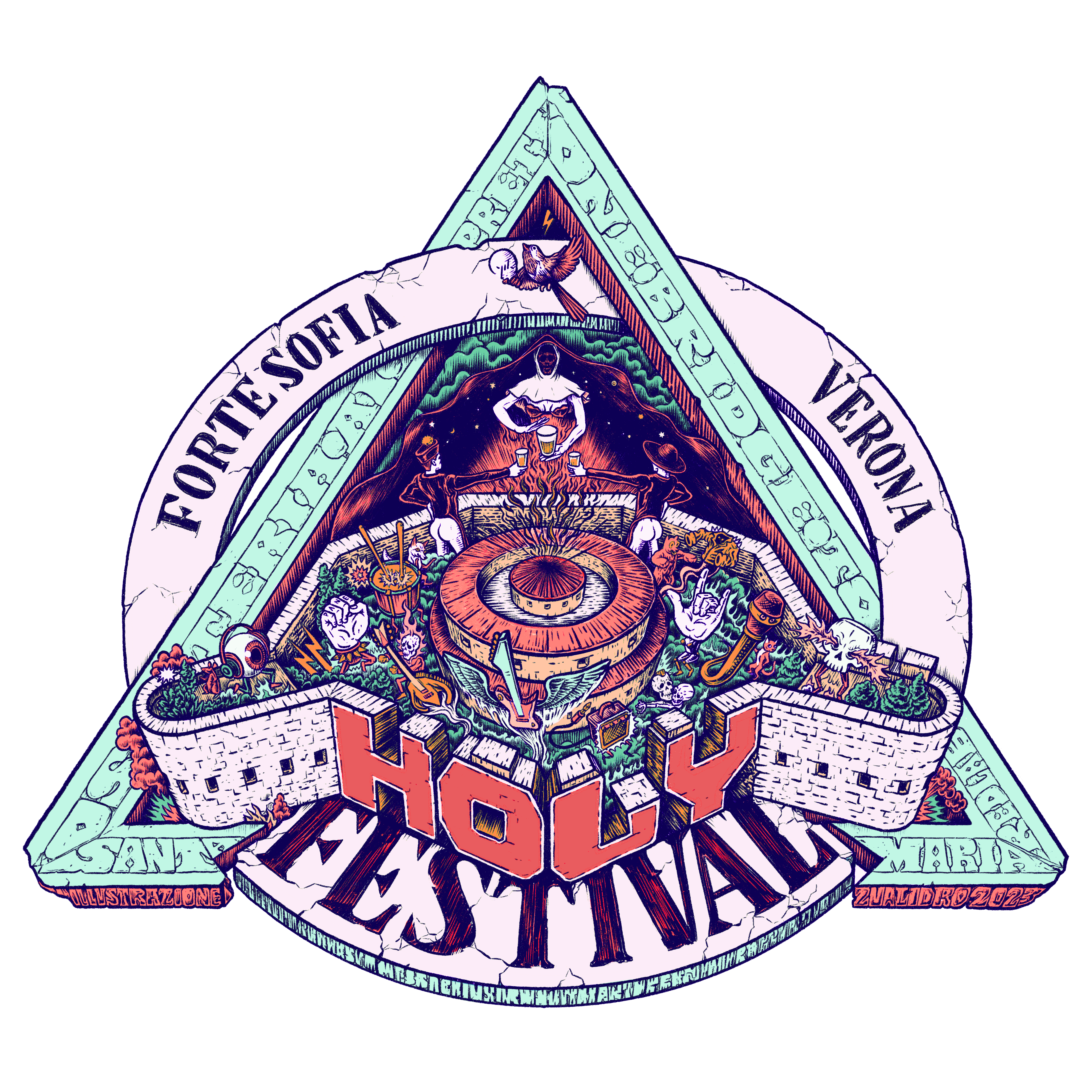 Holy Festival Logo